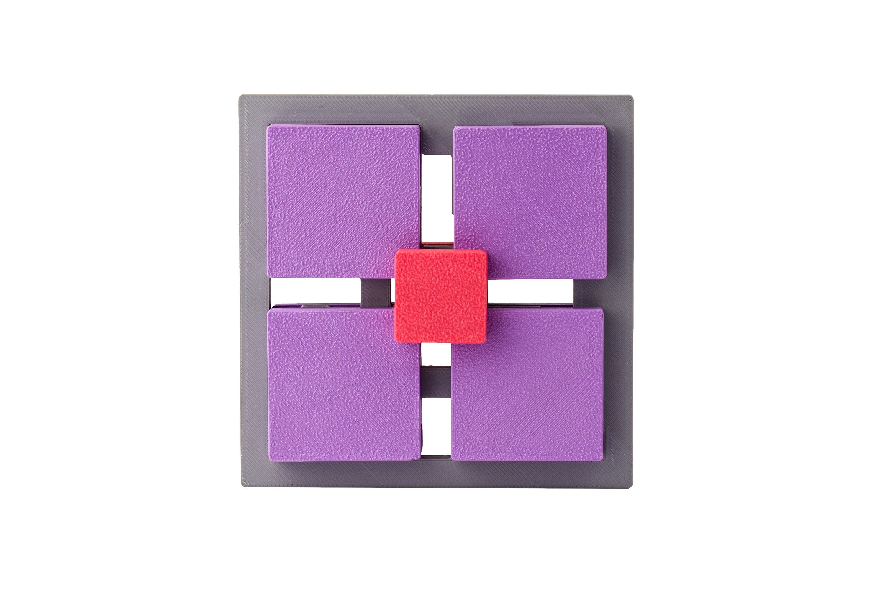 Stuck in the middle. 3d printed puzzle.