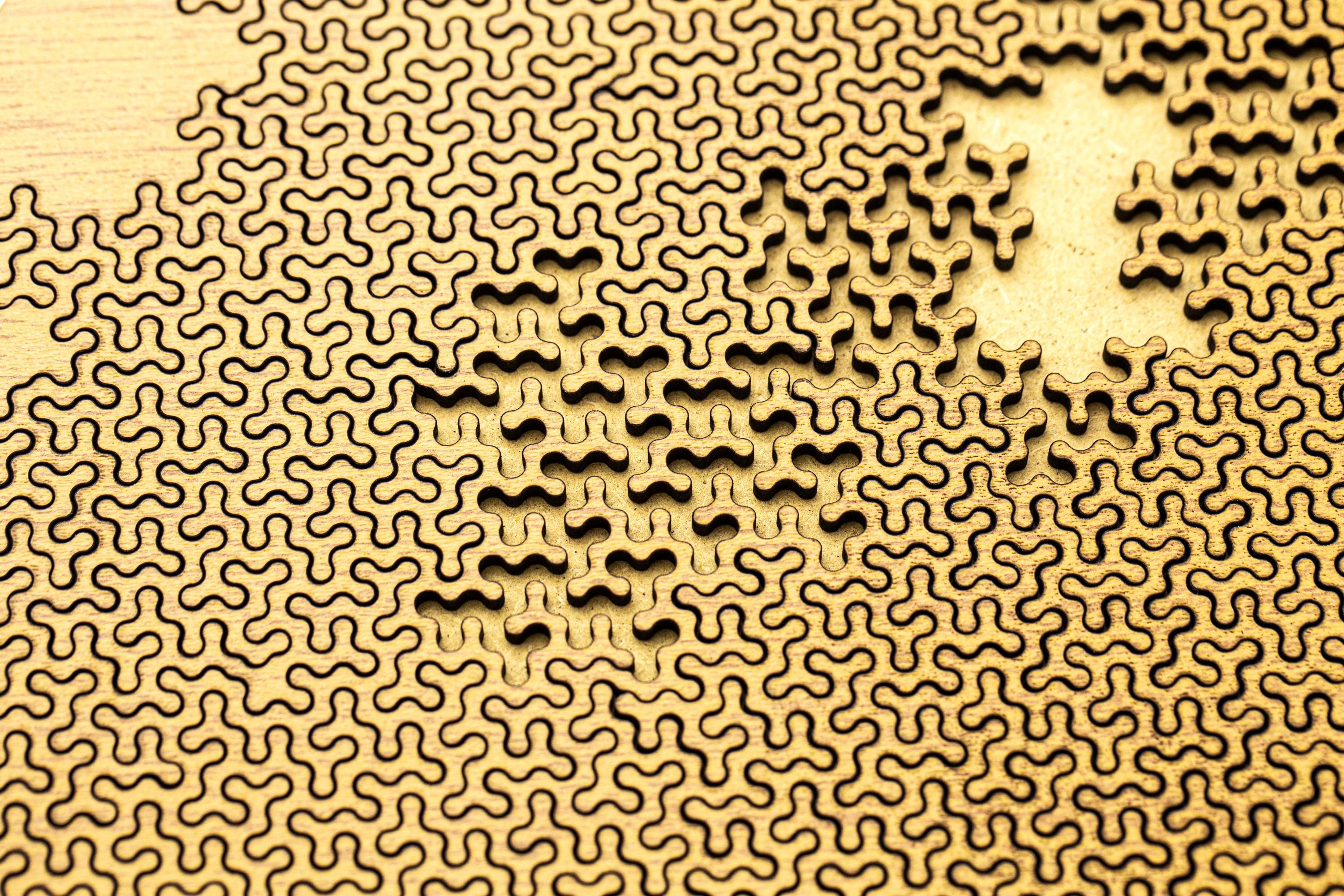 Extremely satisfying Fractal Jigsaw puzzle