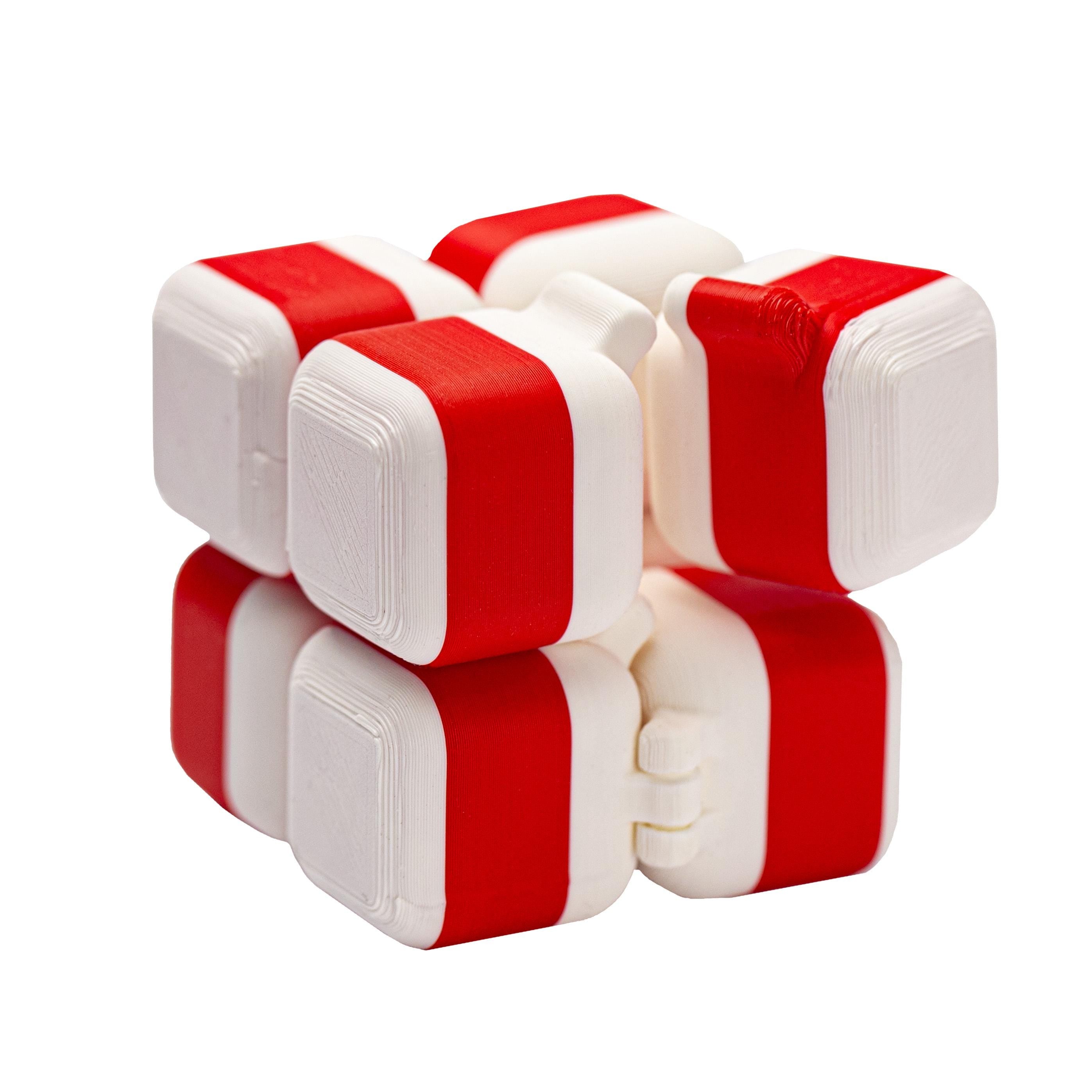 How hard is it to make a 2x2x2 cube? Bram's hinged cube.