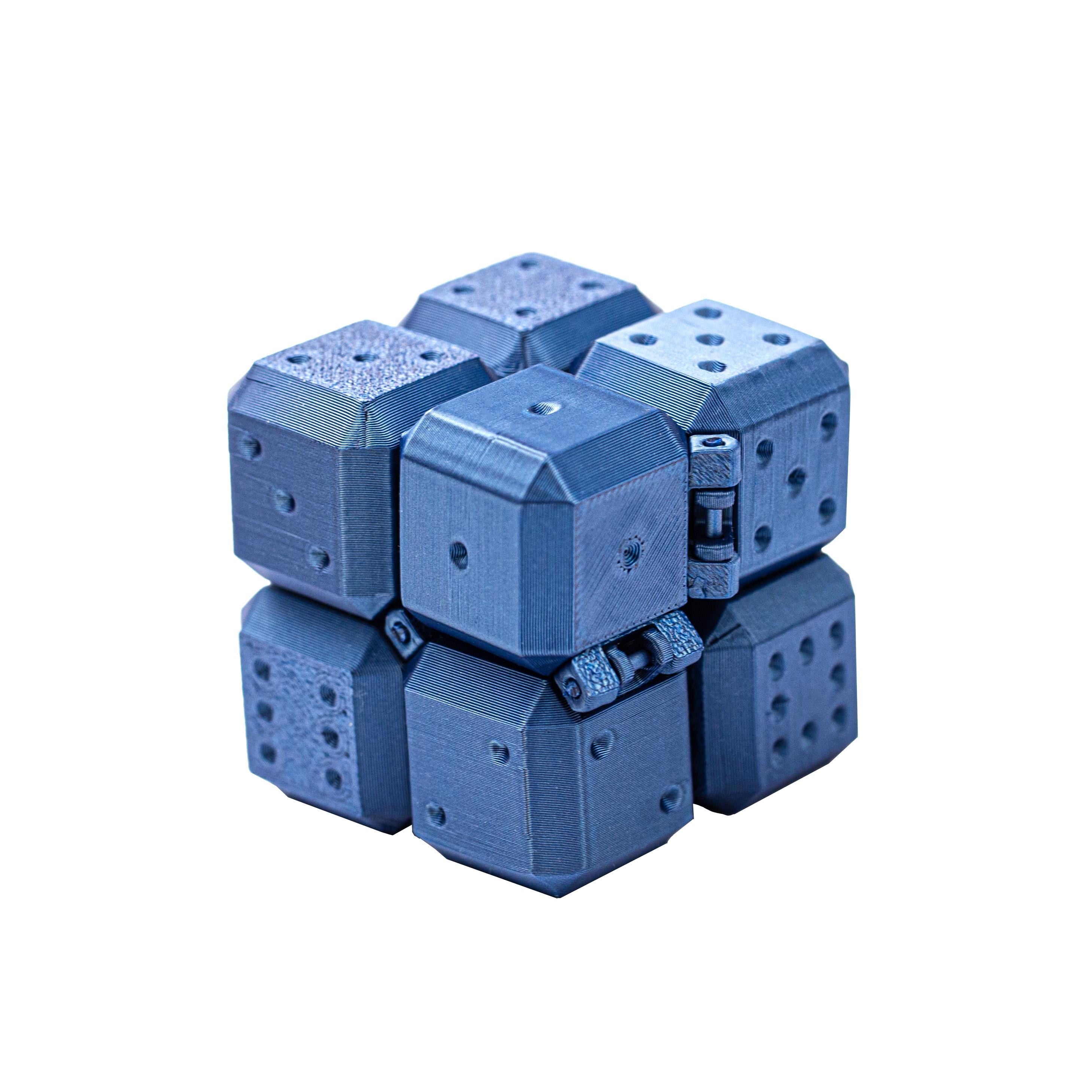 Non-infinity Cube. Multiple challenges in one puzzle.