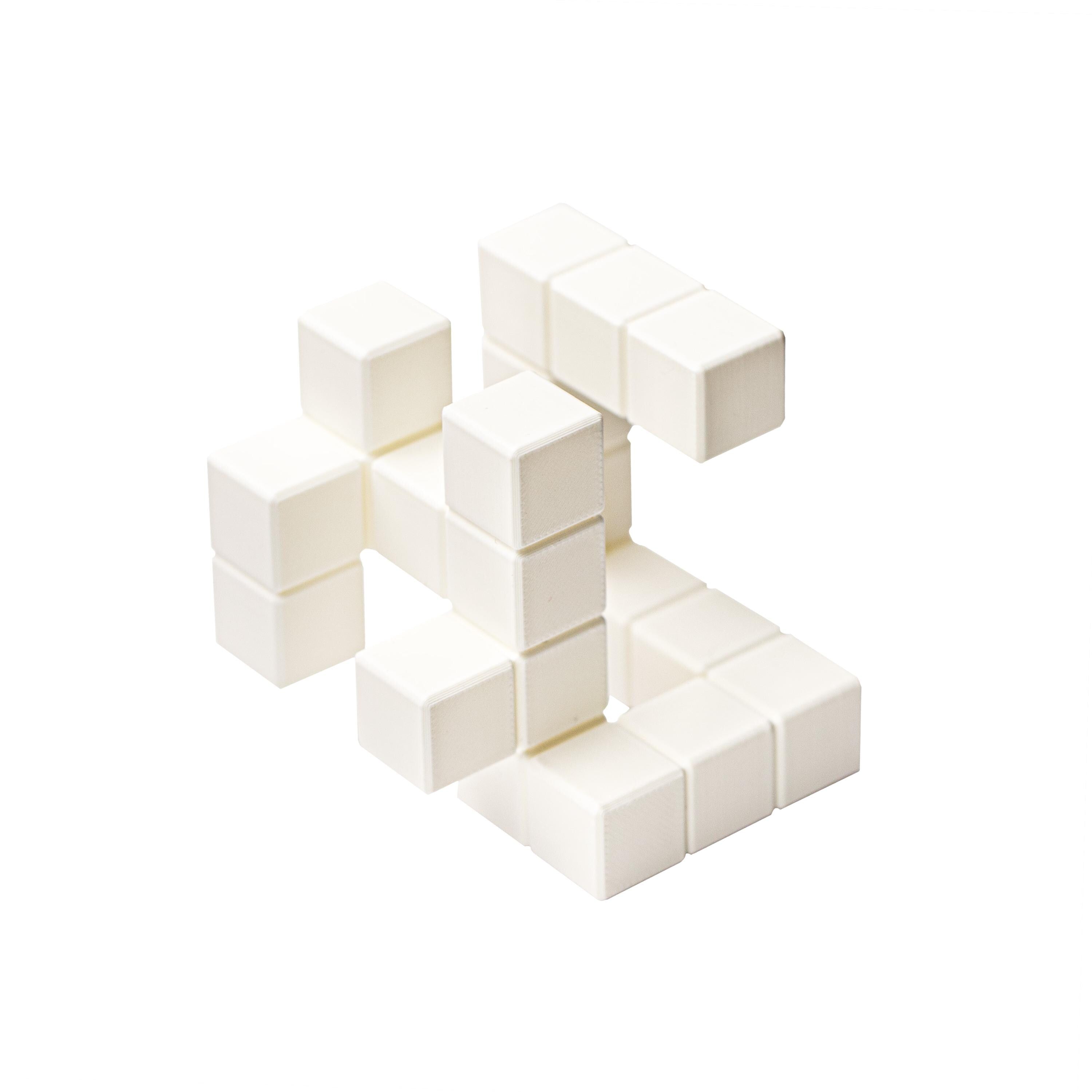 Gabaritus puzzle. Just 2 parts but can you put them together?