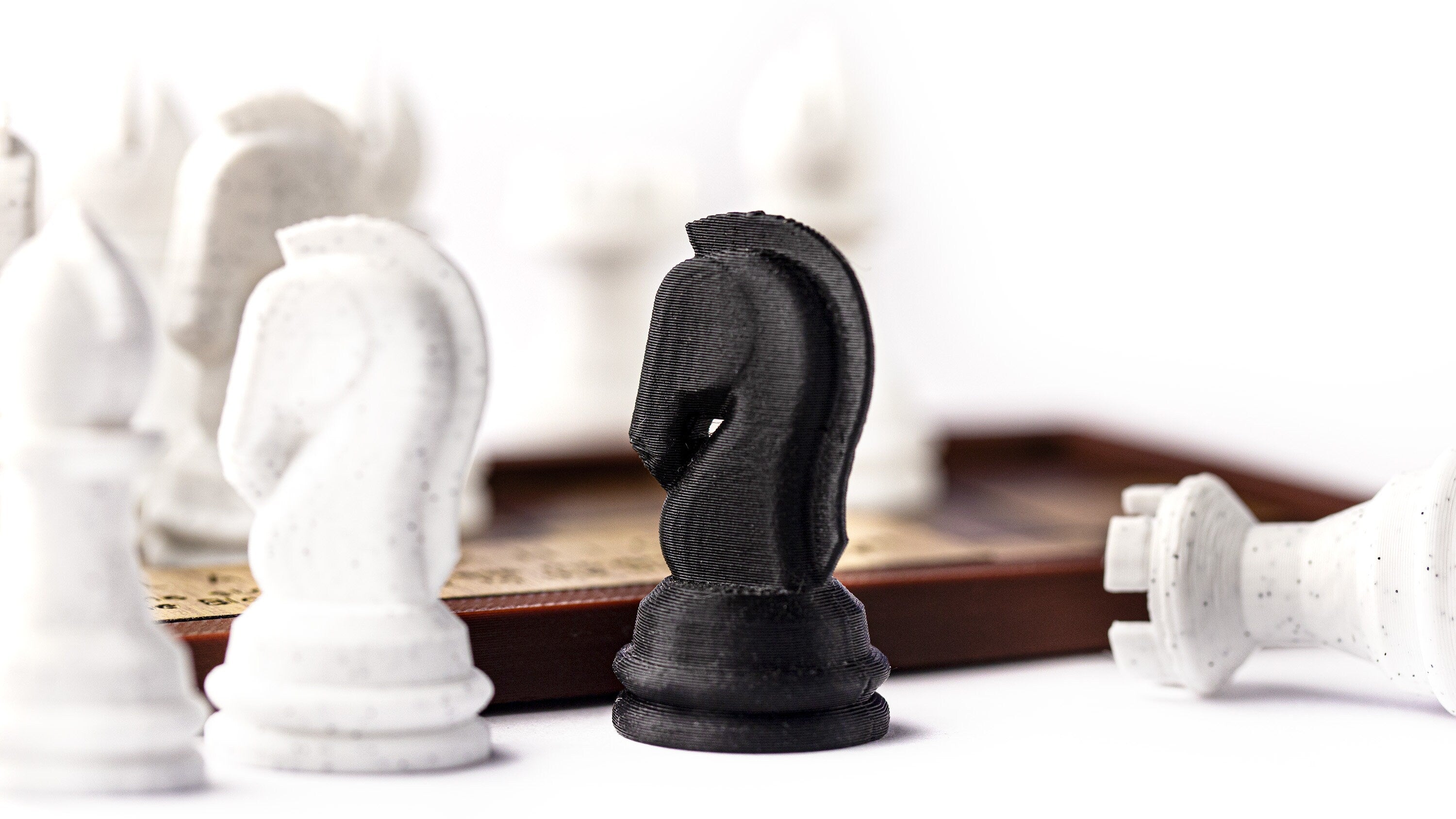 Black Knight puzzle. A fun mix of chess and puzzle.