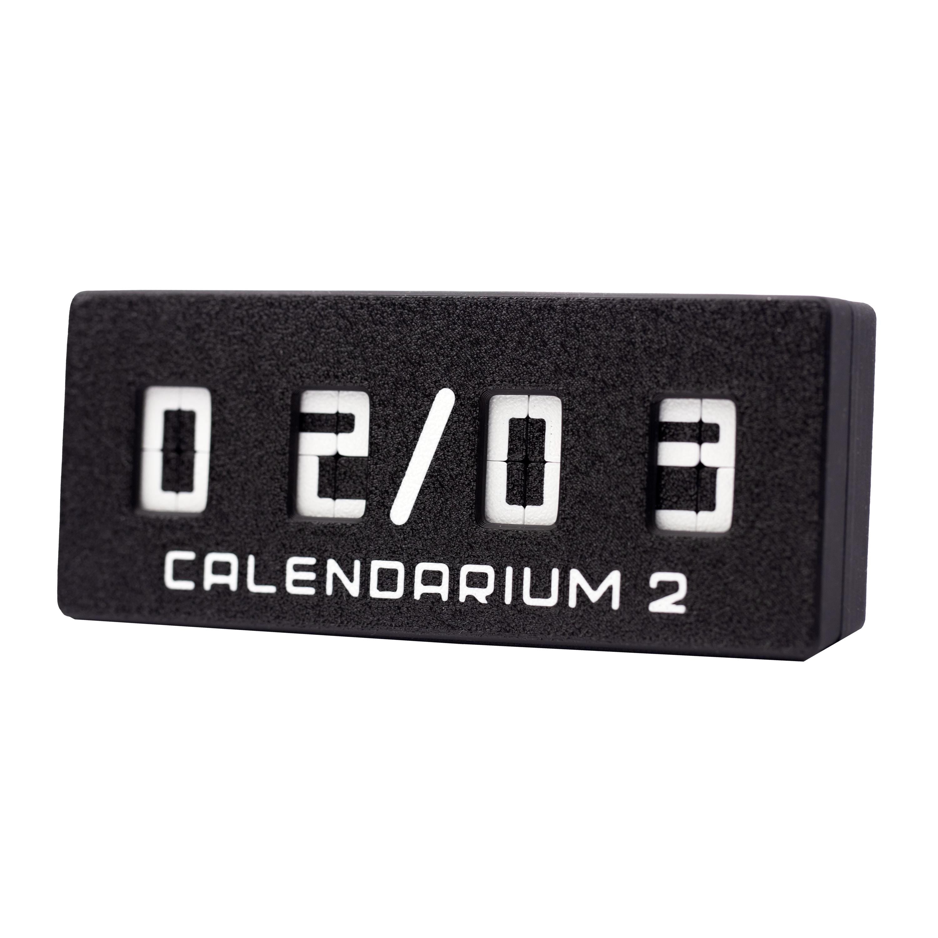 Calendarium puzzle. 365+ possible dates and solutions.