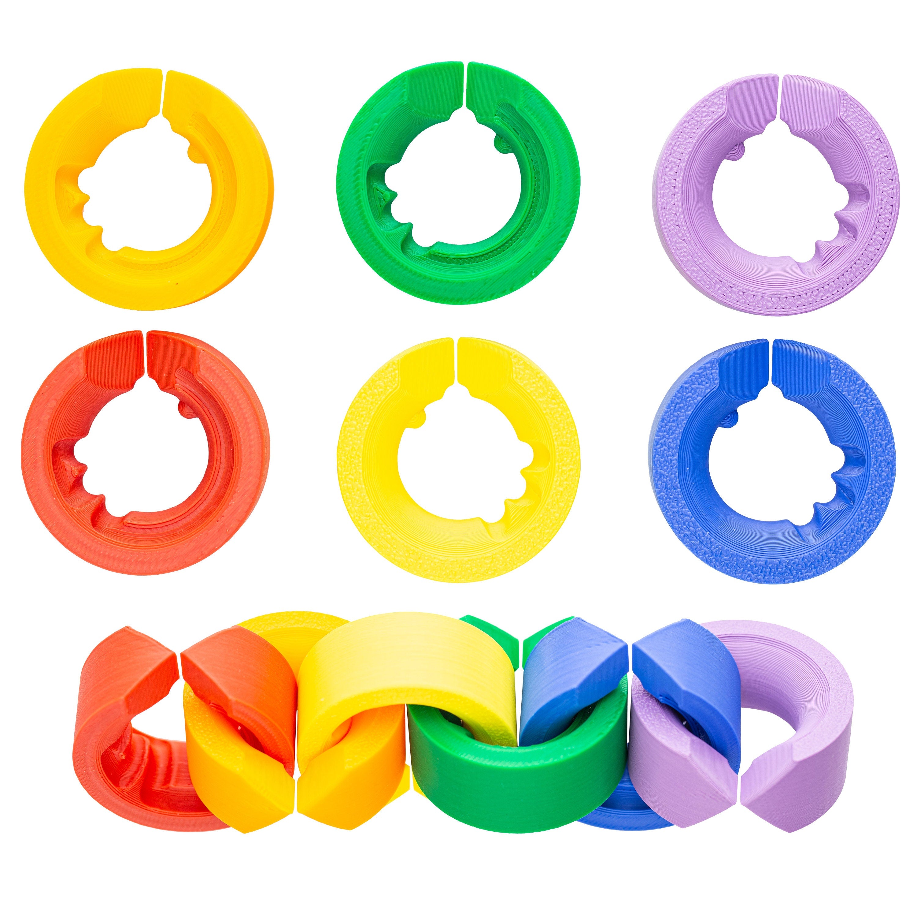 Zigguchain puzzle designed by Oskar van Deventer