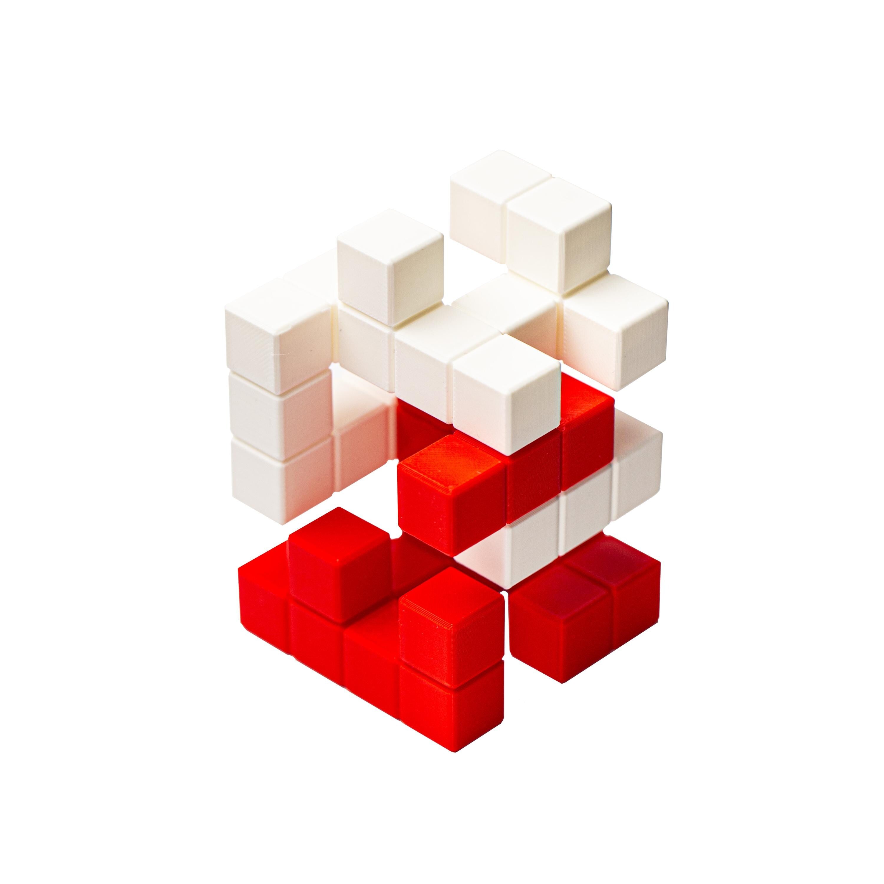 Gabaritus puzzle. Just 2 parts but can you put them together?