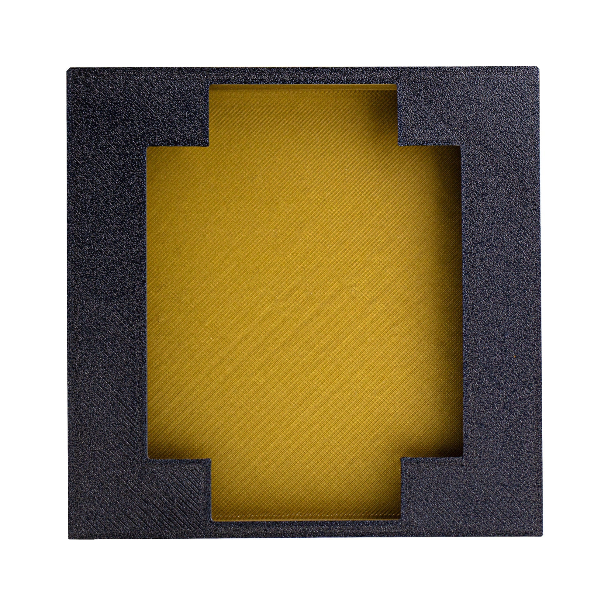 Unlawful Assembly puzzle. Put all 5 parts inside the frame.