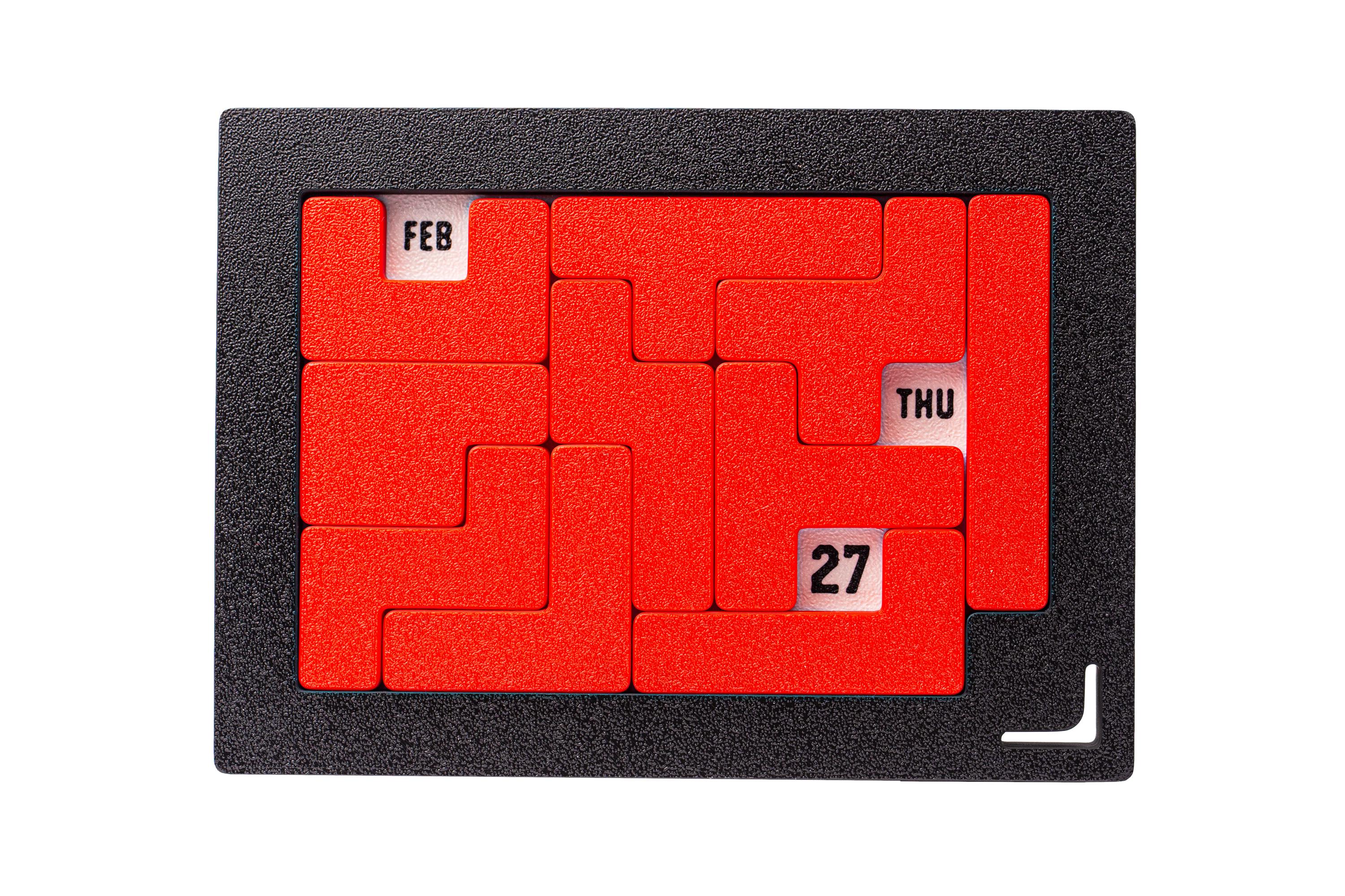 Calendar puzzle. Each day a new challenge.