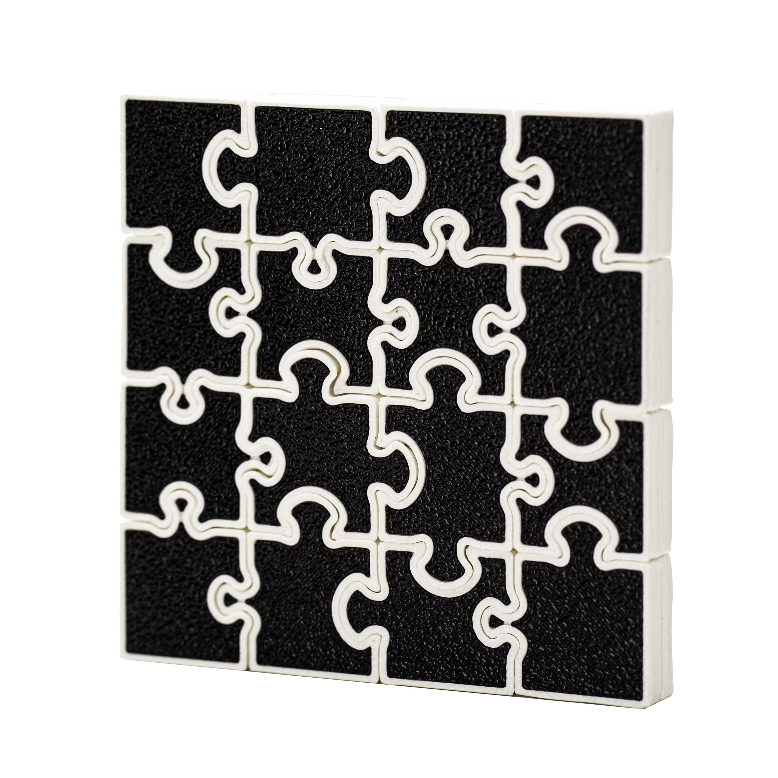 Sixteen piece Jigsaw. Much harder than it looks.