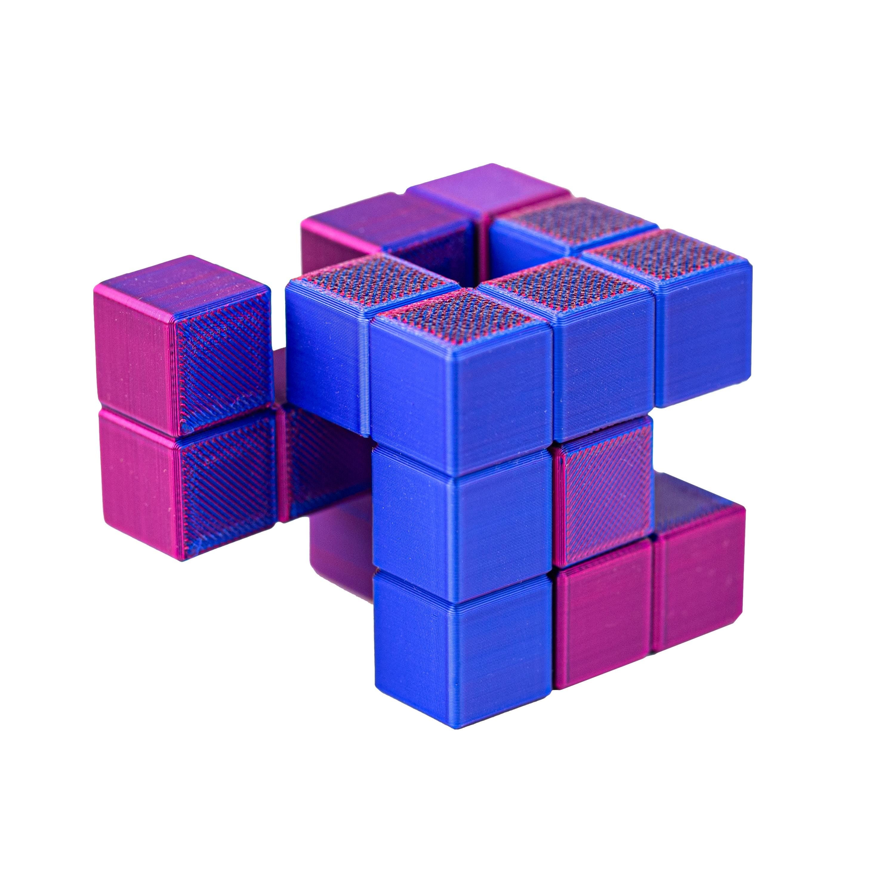 Make a cube with 3 weird pieces. Bucolic cube.