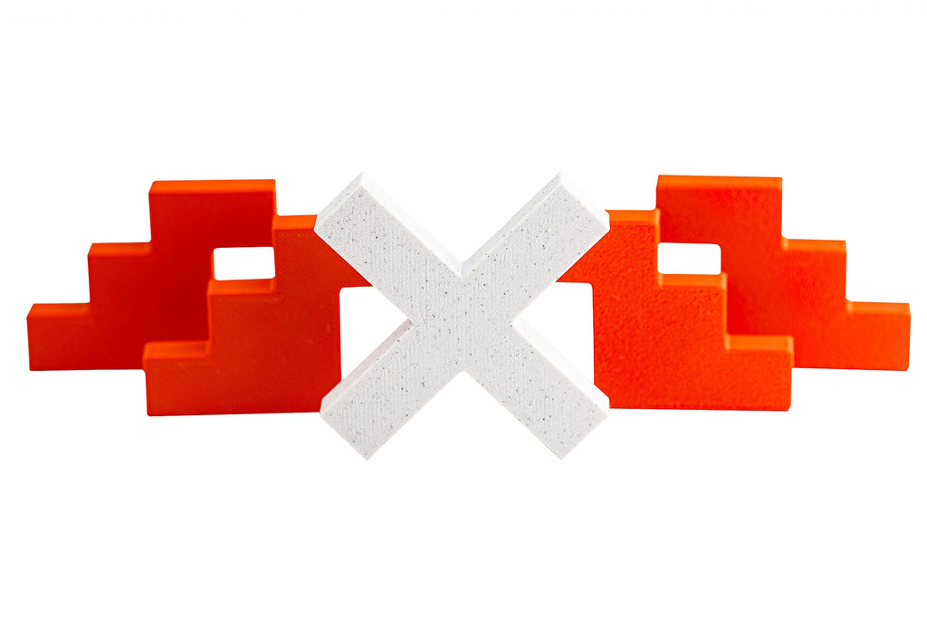 Unlawful Assembly puzzle. Put all 5 parts inside the frame.