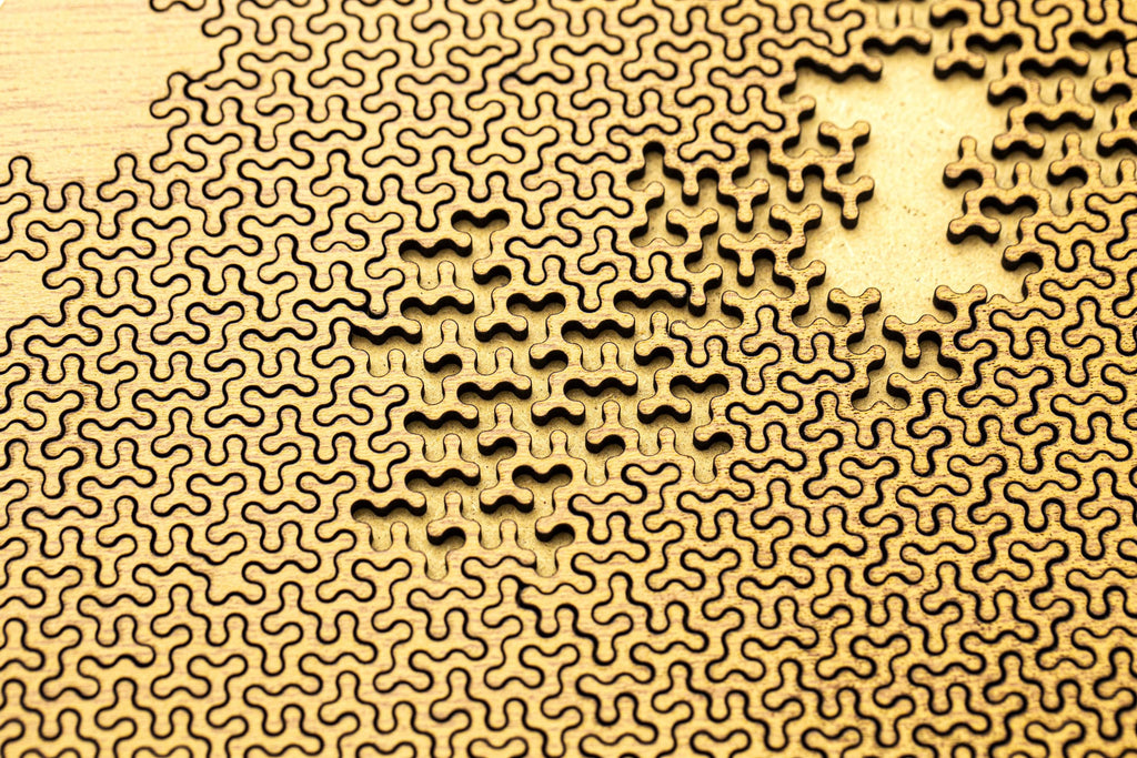 Extremely satisfying Fractal Jigsaw puzzle