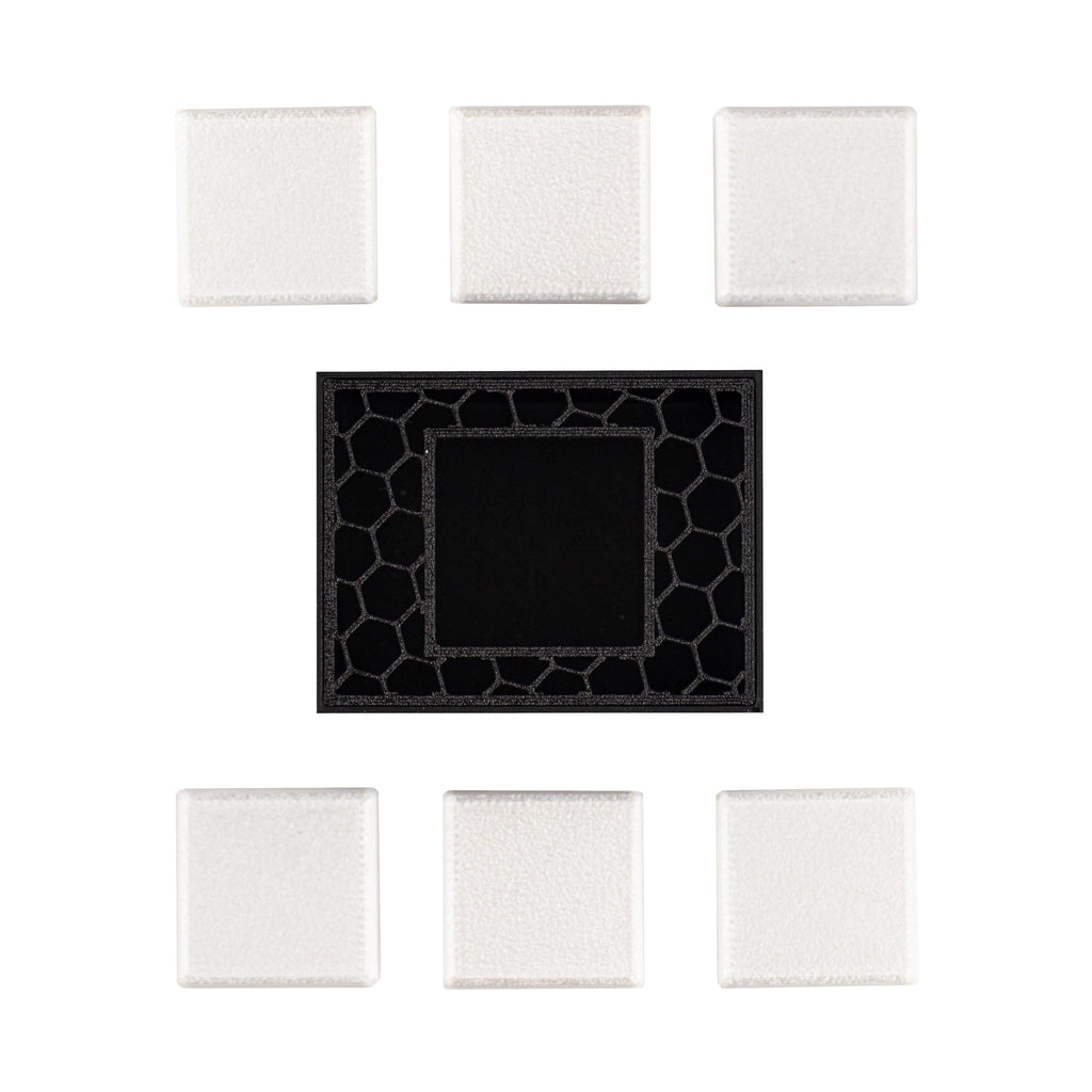 Quadro puzzle. Can you pack all 6 parts inside the box?