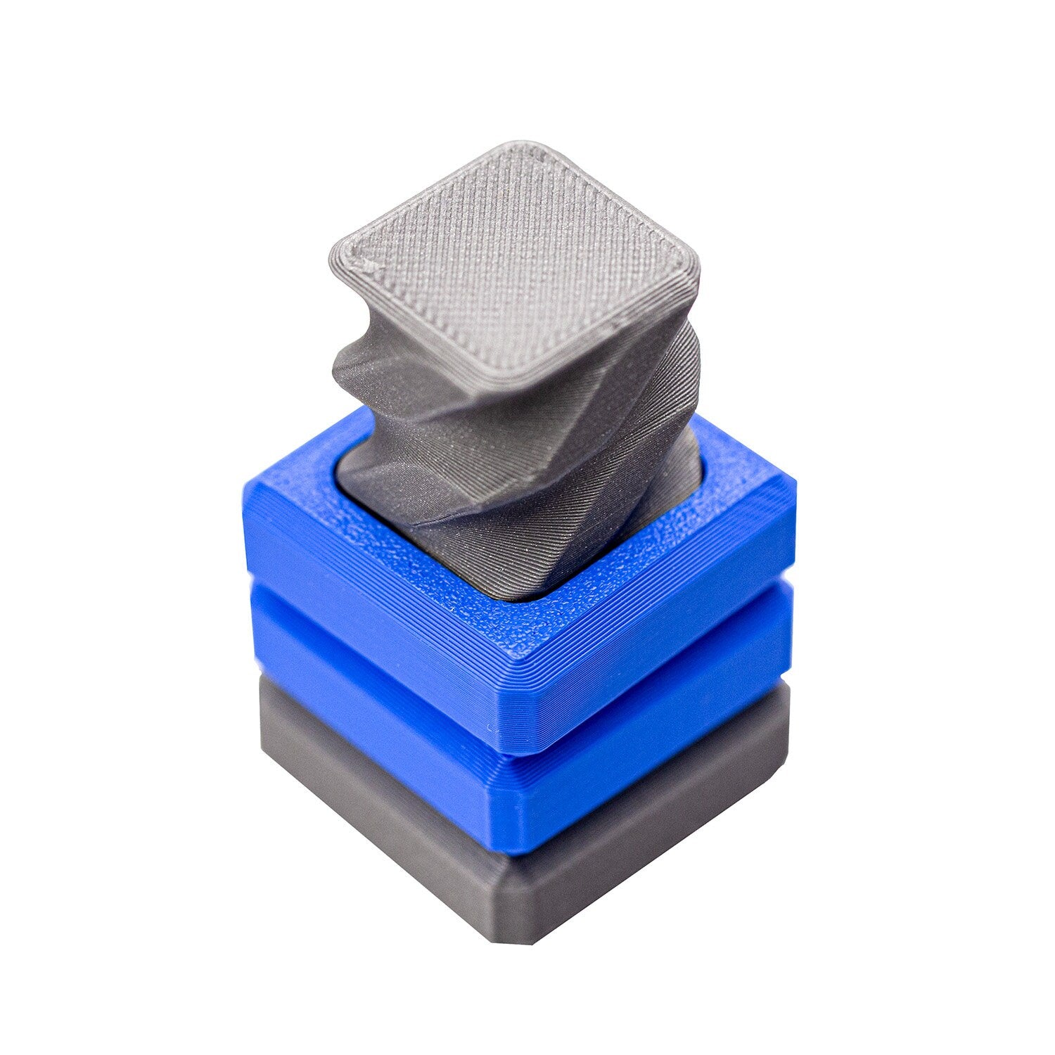 Impossible square nut and screw. Squarely Nuts.
