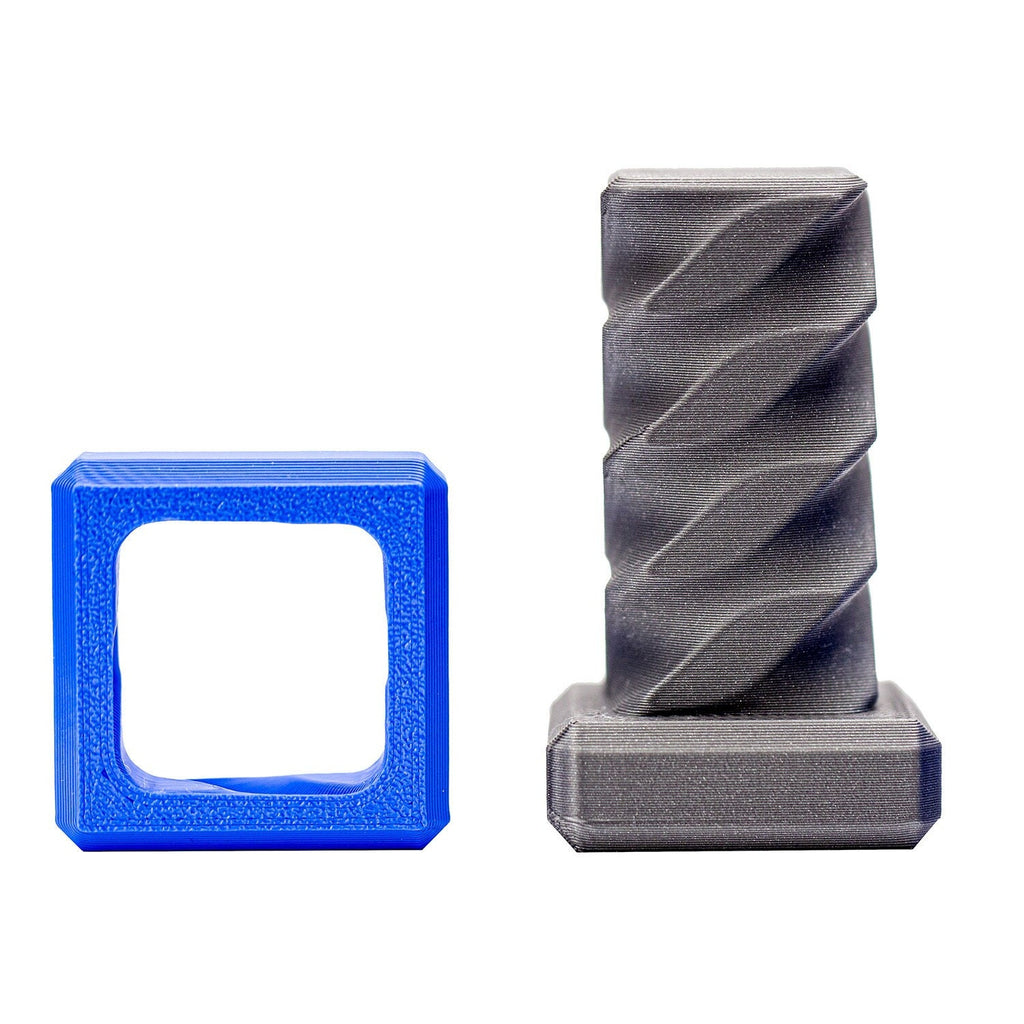 Impossible square nut and screw. Squarely Nuts.