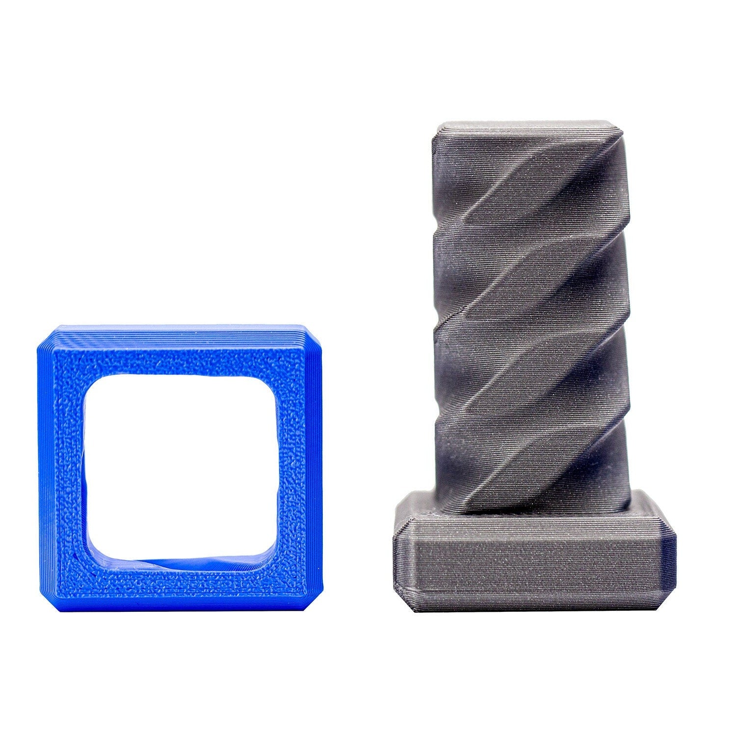 Impossible square nut and screw. Squarely Nuts.