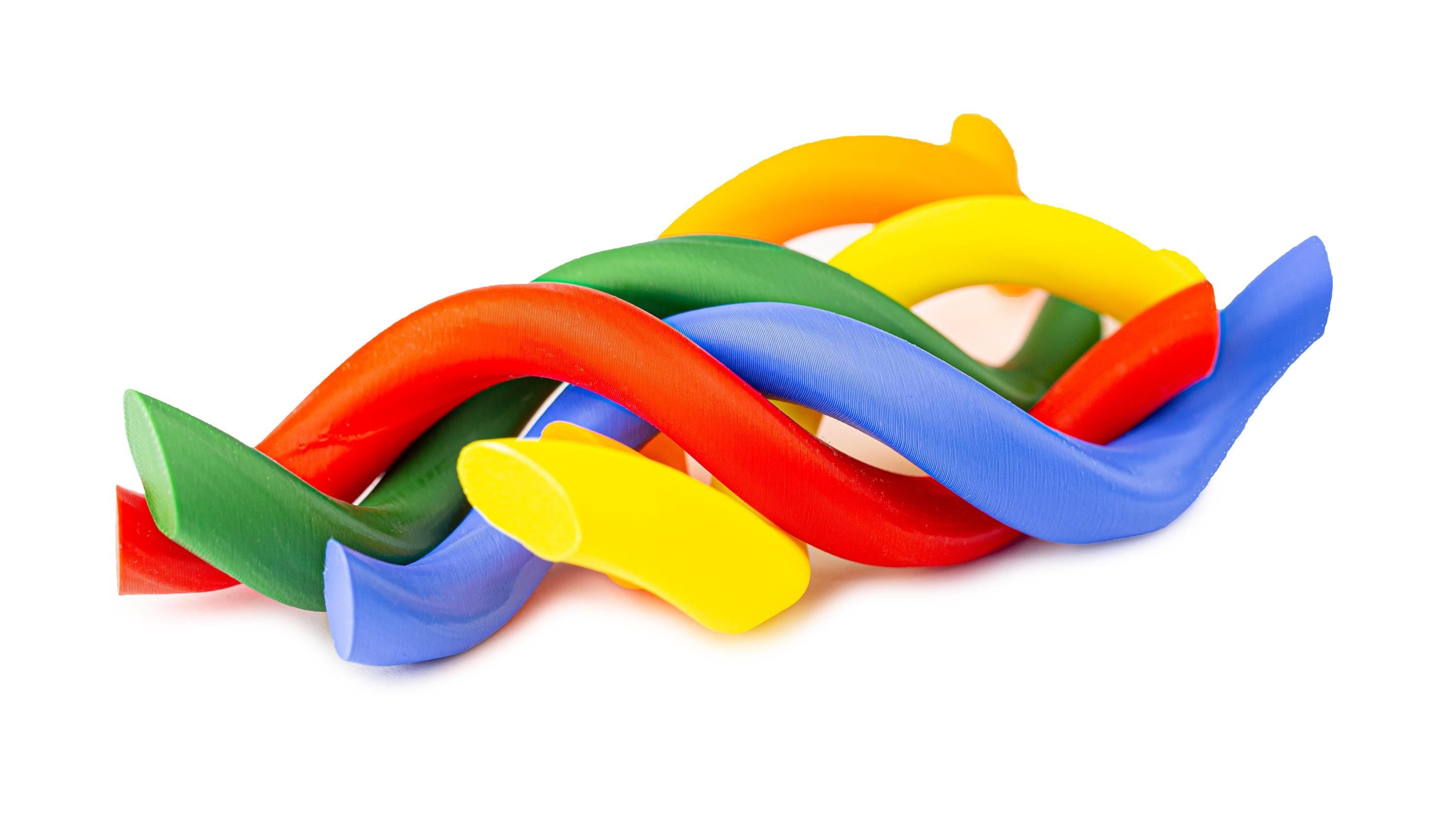 Twisted Cable puzzle. Take it apart and put back together.