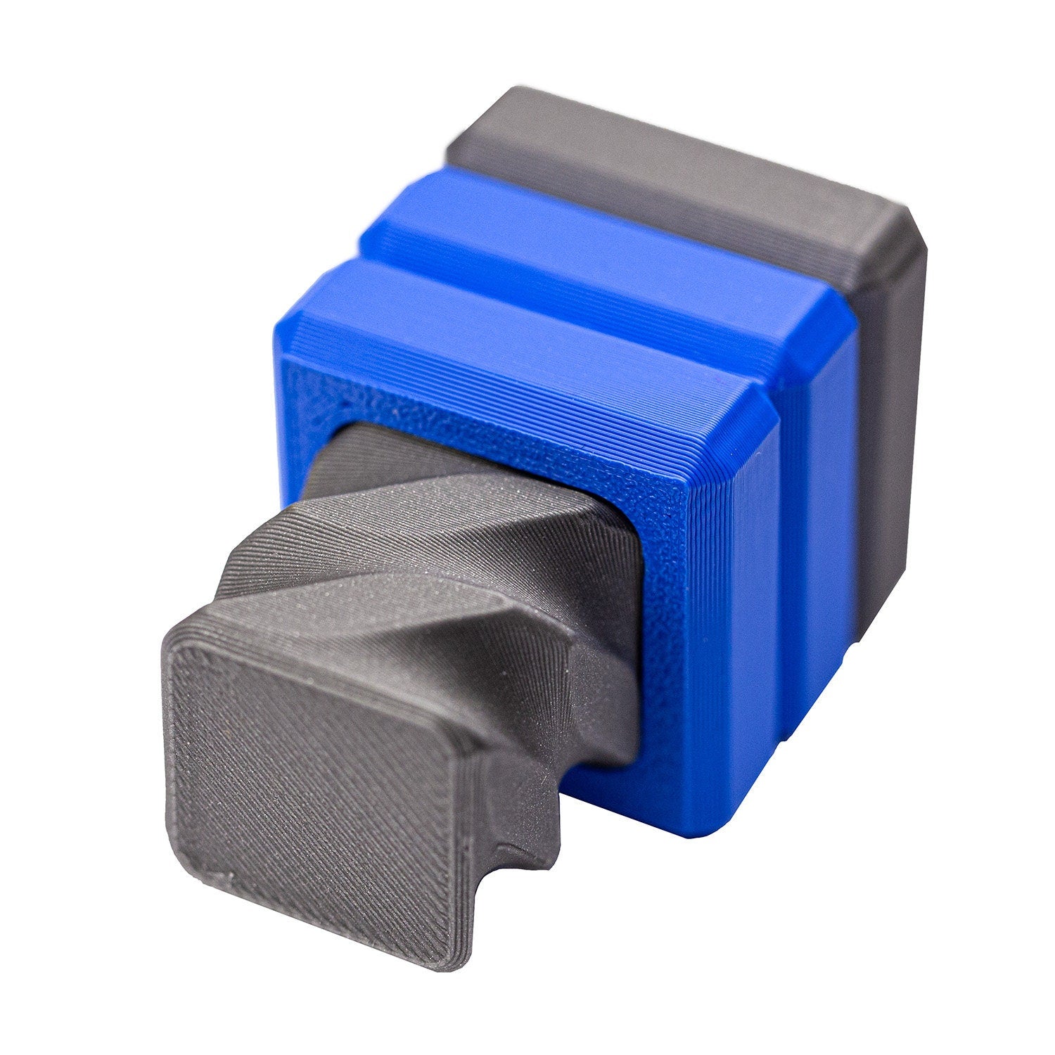 Impossible square nut and screw. Squarely Nuts.