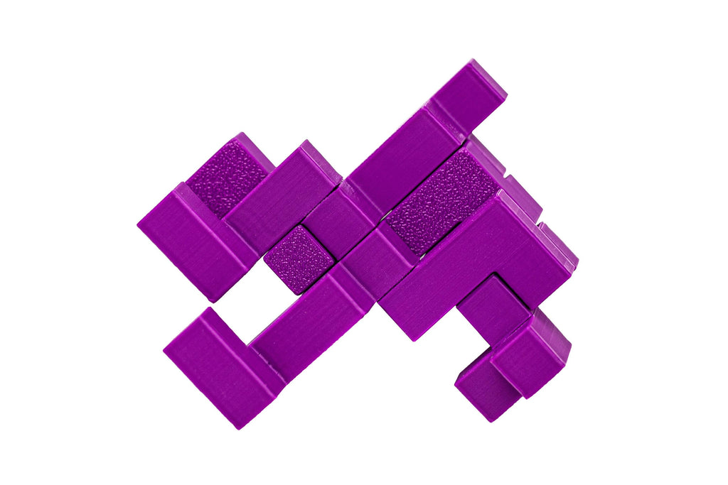 Impossible Triangle of six cubes