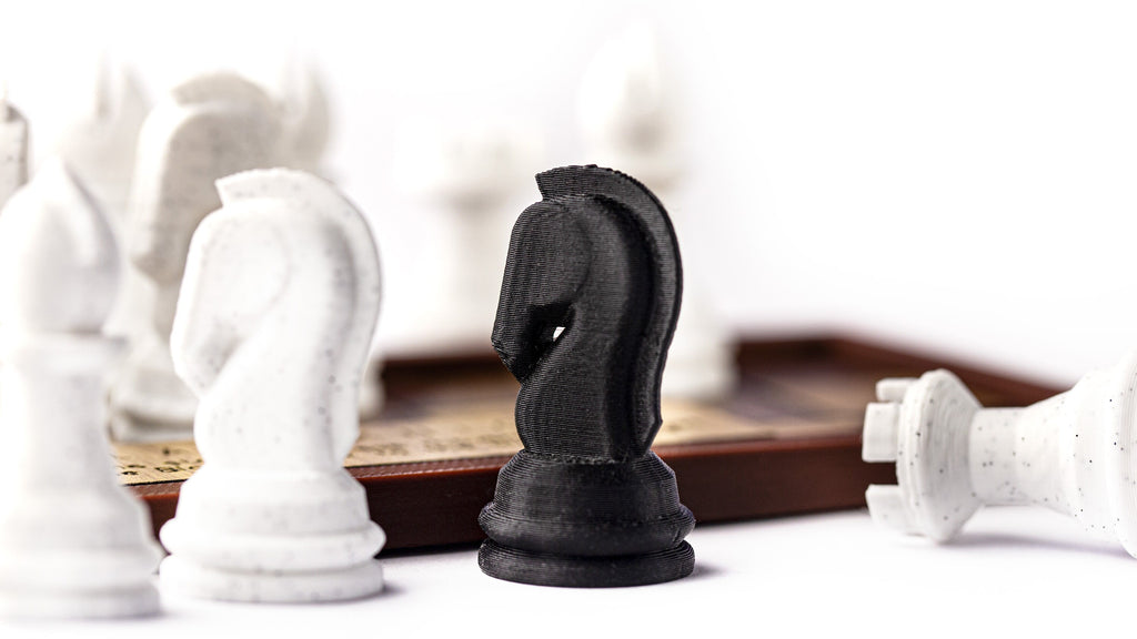 Black Knight puzzle. A fun mix of chess and puzzle.