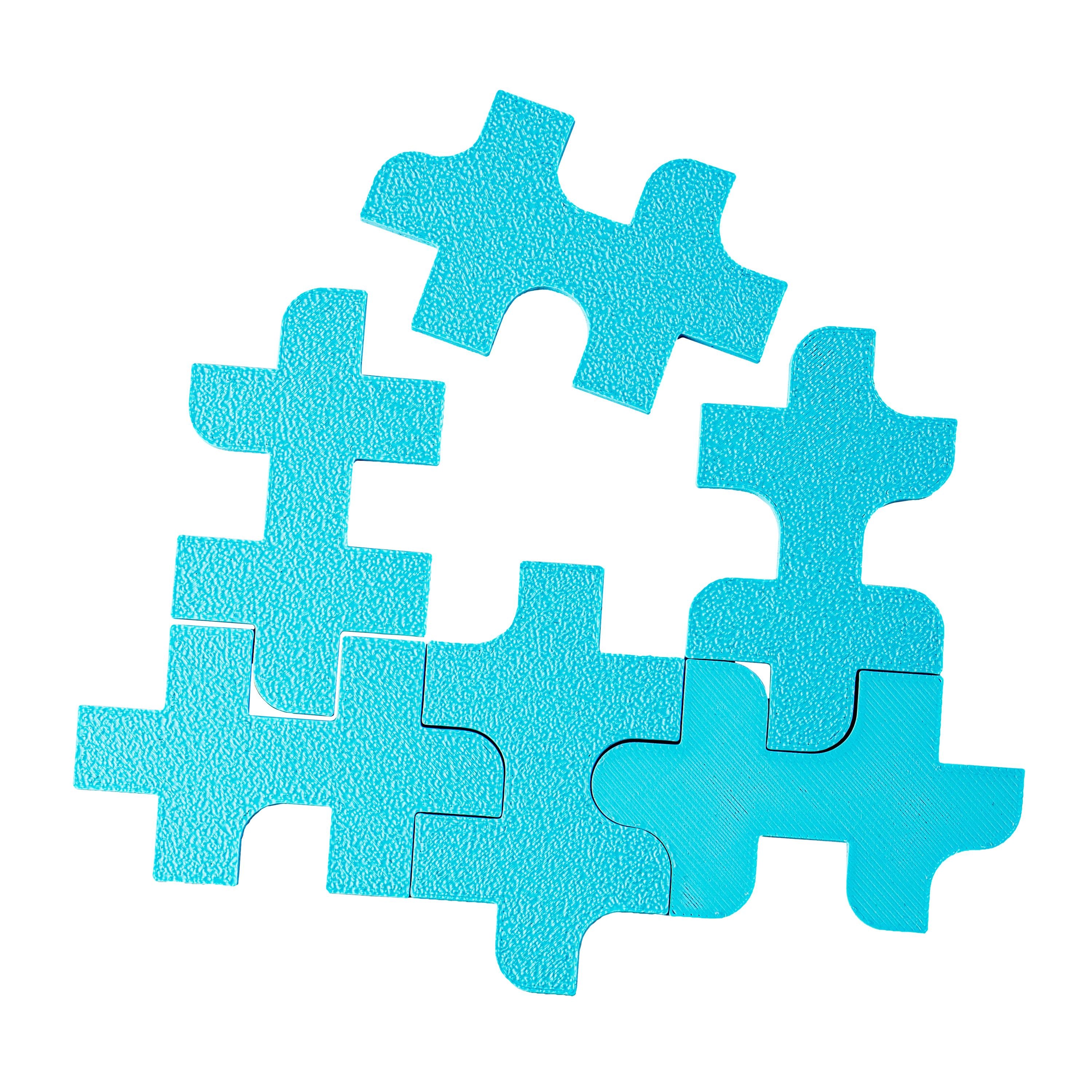 JIGSAW VI. How hard can be a 6 piece jigsaw puzzle?