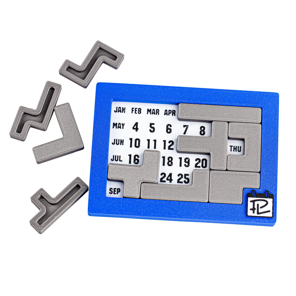 Calendar puzzle. Each day a new challenge.