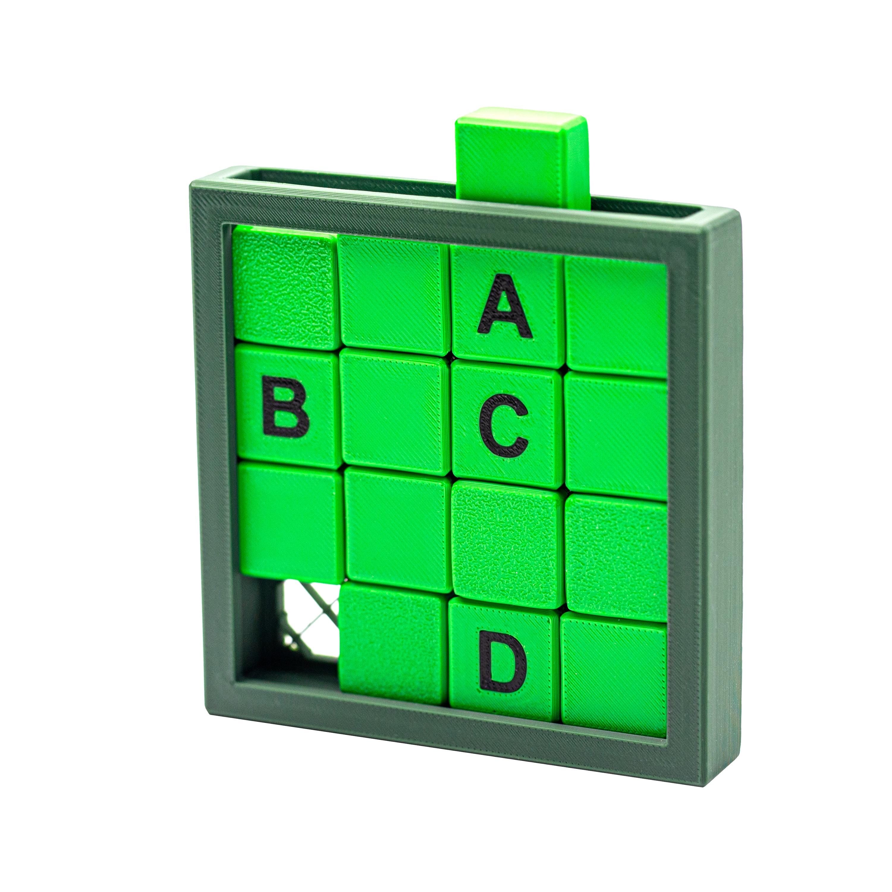 Chained Square. Can you fit the puzzle into a frame?