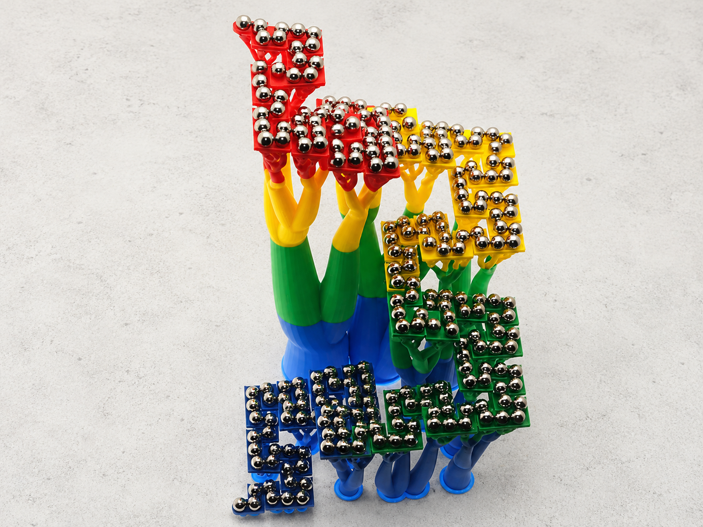 Inverse Marble Run