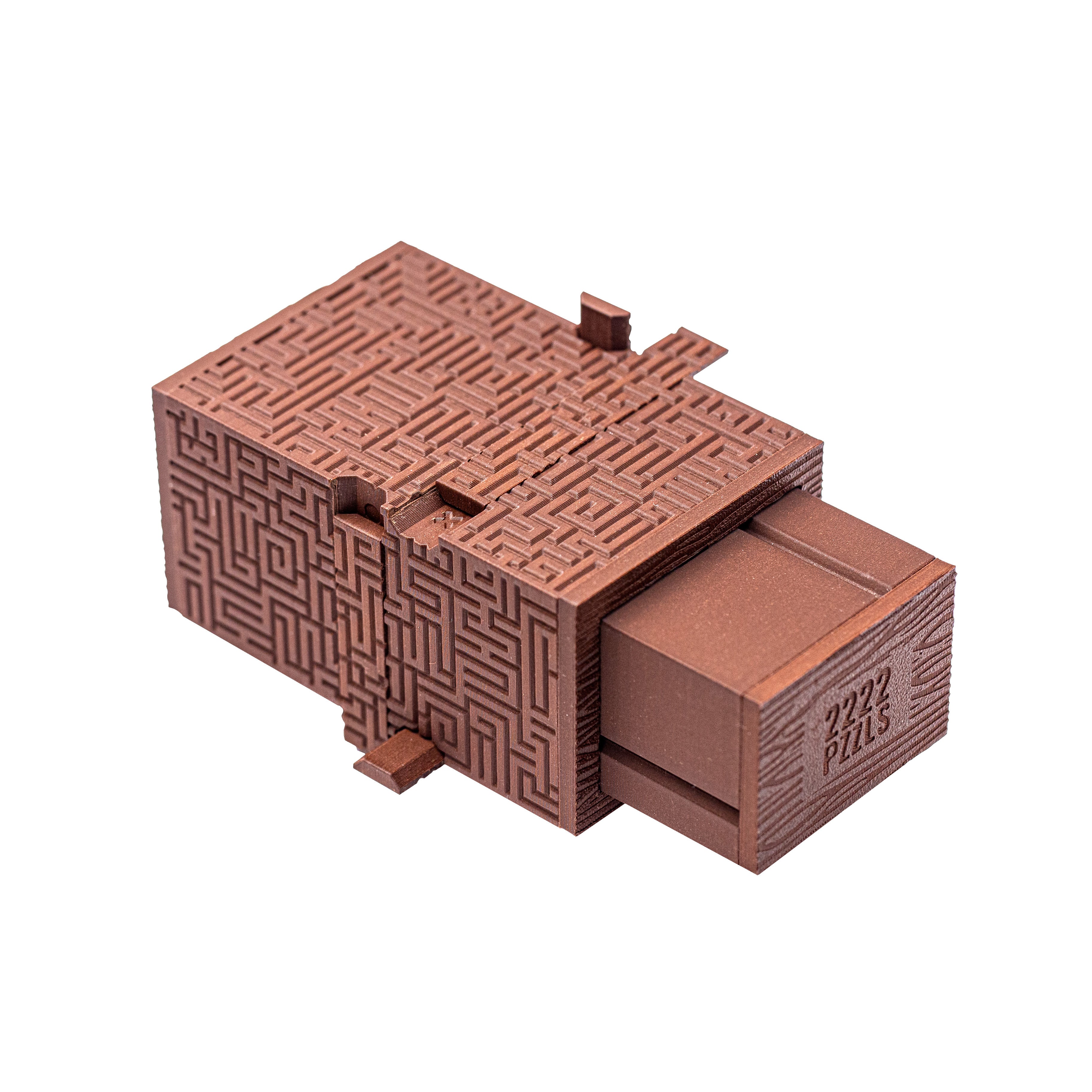Himitsu Bako 4 – 90-Step Extreme Mechanical Puzzle Box – Puzzle
