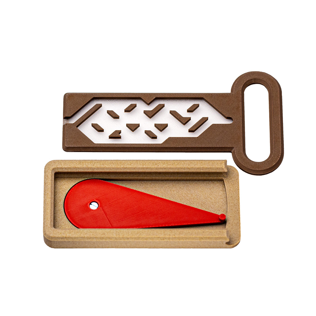 Hysteresis Key – Precision Maze Key Puzzle by Oskar van Deventer