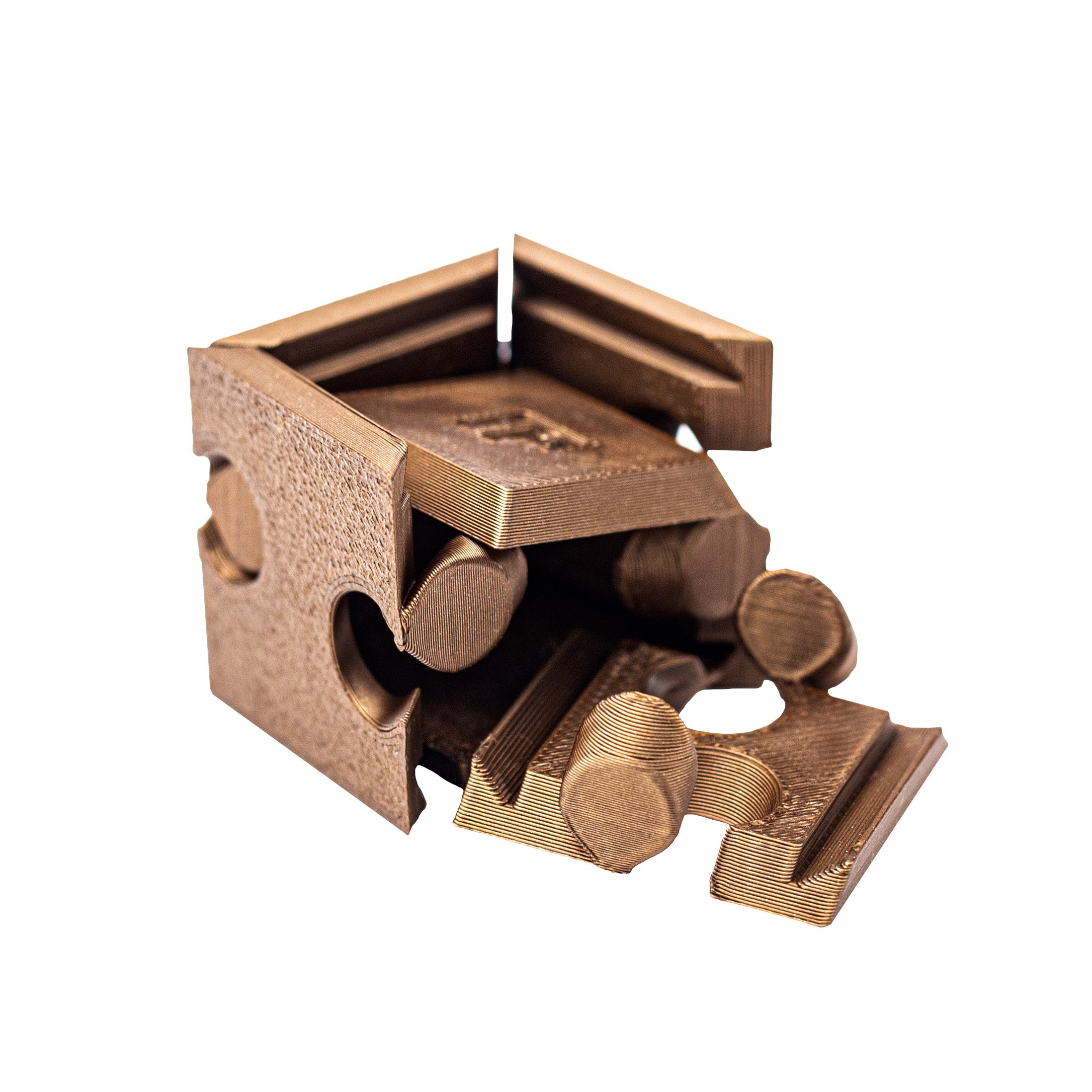 Jigsaw Box – Tiny Interlocking Cube Puzzle