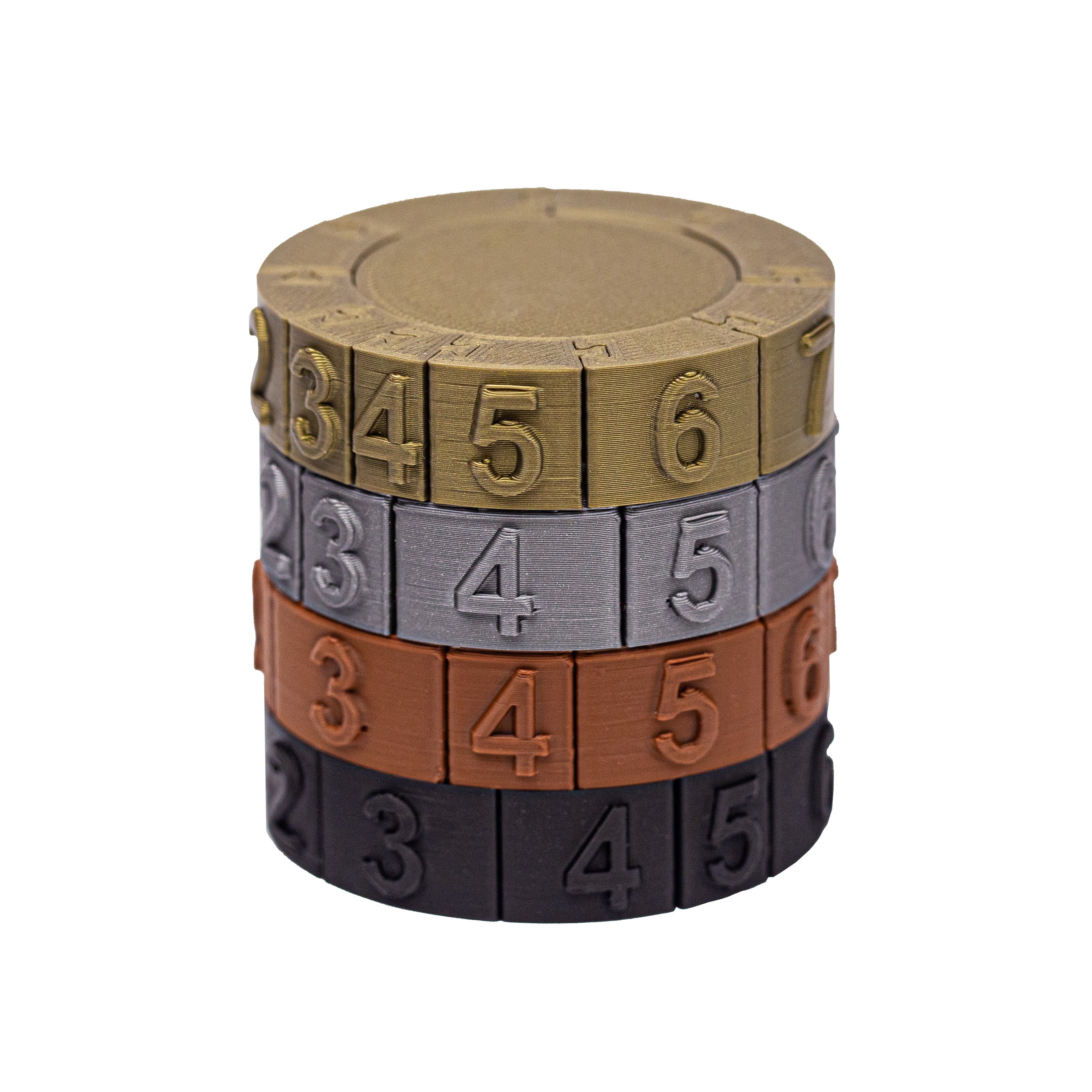 Kombi - Four ring combination lock.