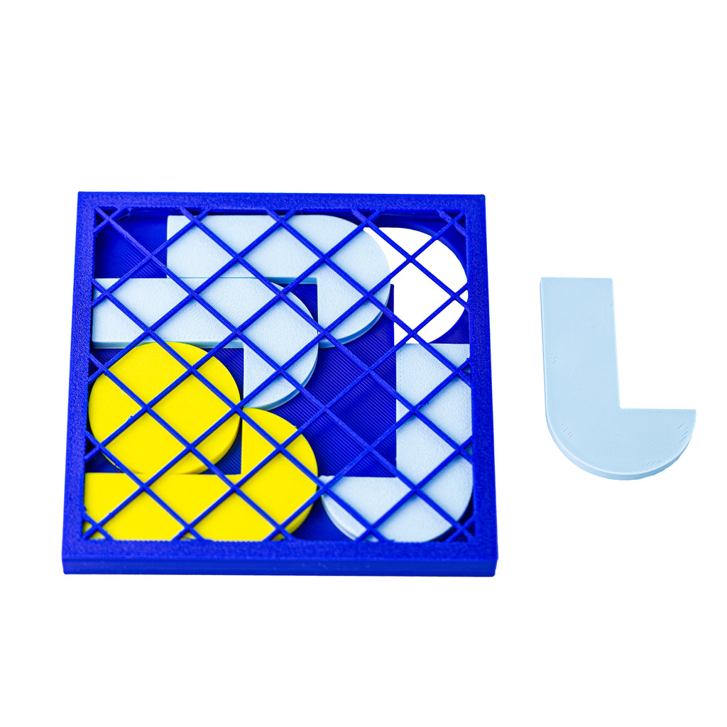 LO - Can you pack 4 L-shaped pieces inside the frame?