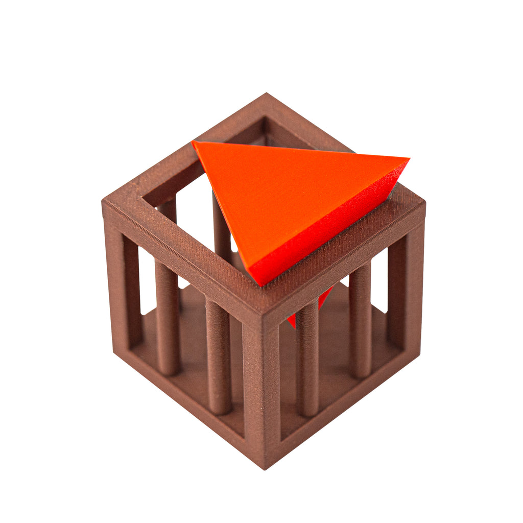Pyramid in a Cage