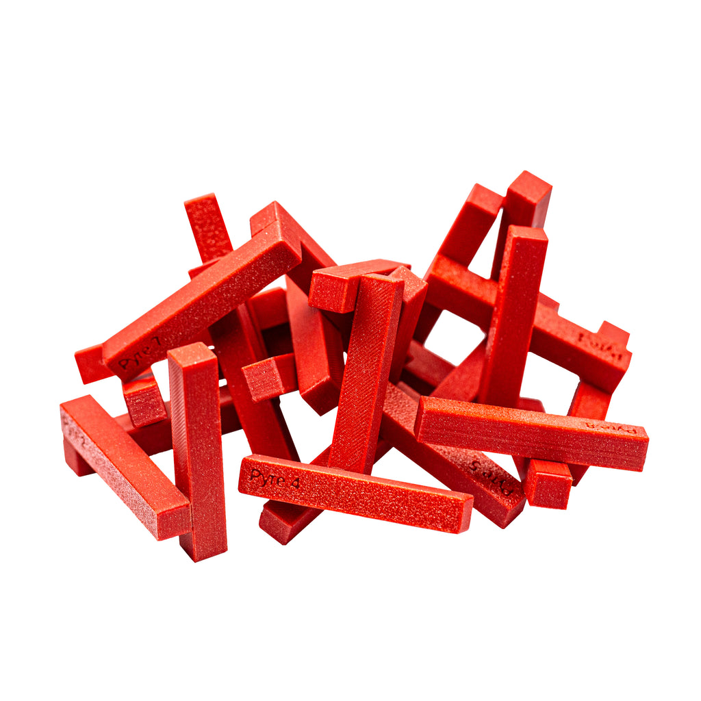 Pyre puzzle. Make a cube.