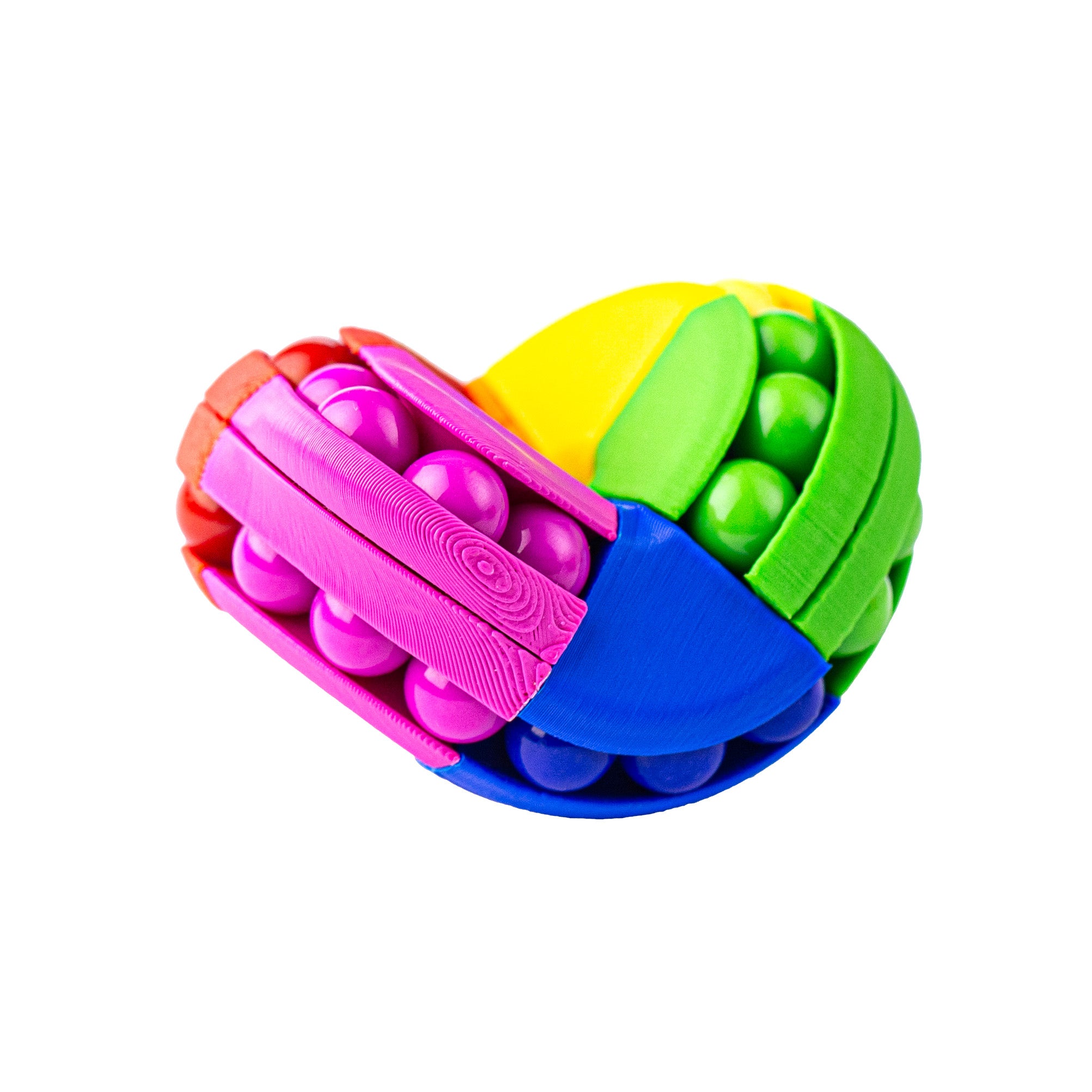 Rainbowlabacus Color Sorting Twisty Puzzle | Brain Teaser by Oskar van Deventer