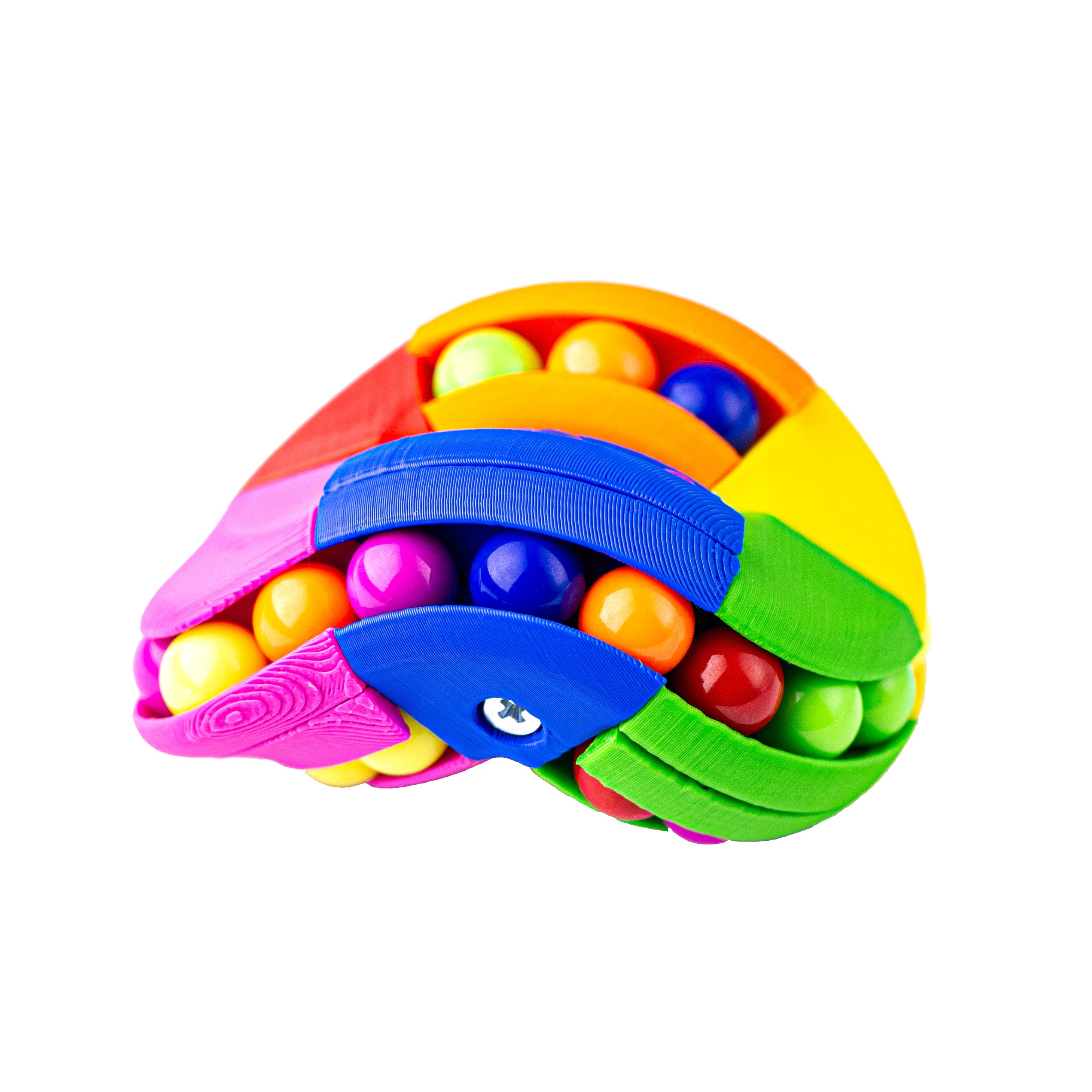 Rainbowlabacus Color Sorting Twisty Puzzle | Brain Teaser by Oskar van Deventer