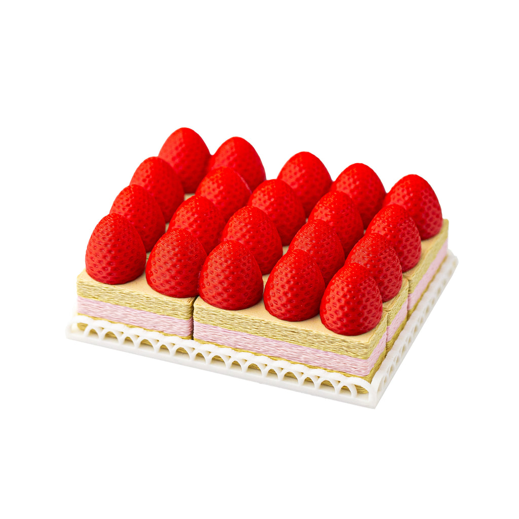 Strawberry Cake puzzle - Birthday desert with a twist