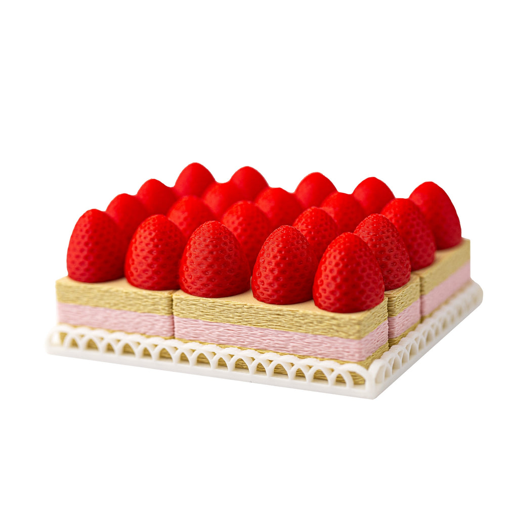 Strawberry Cake puzzle - Birthday desert with a twist