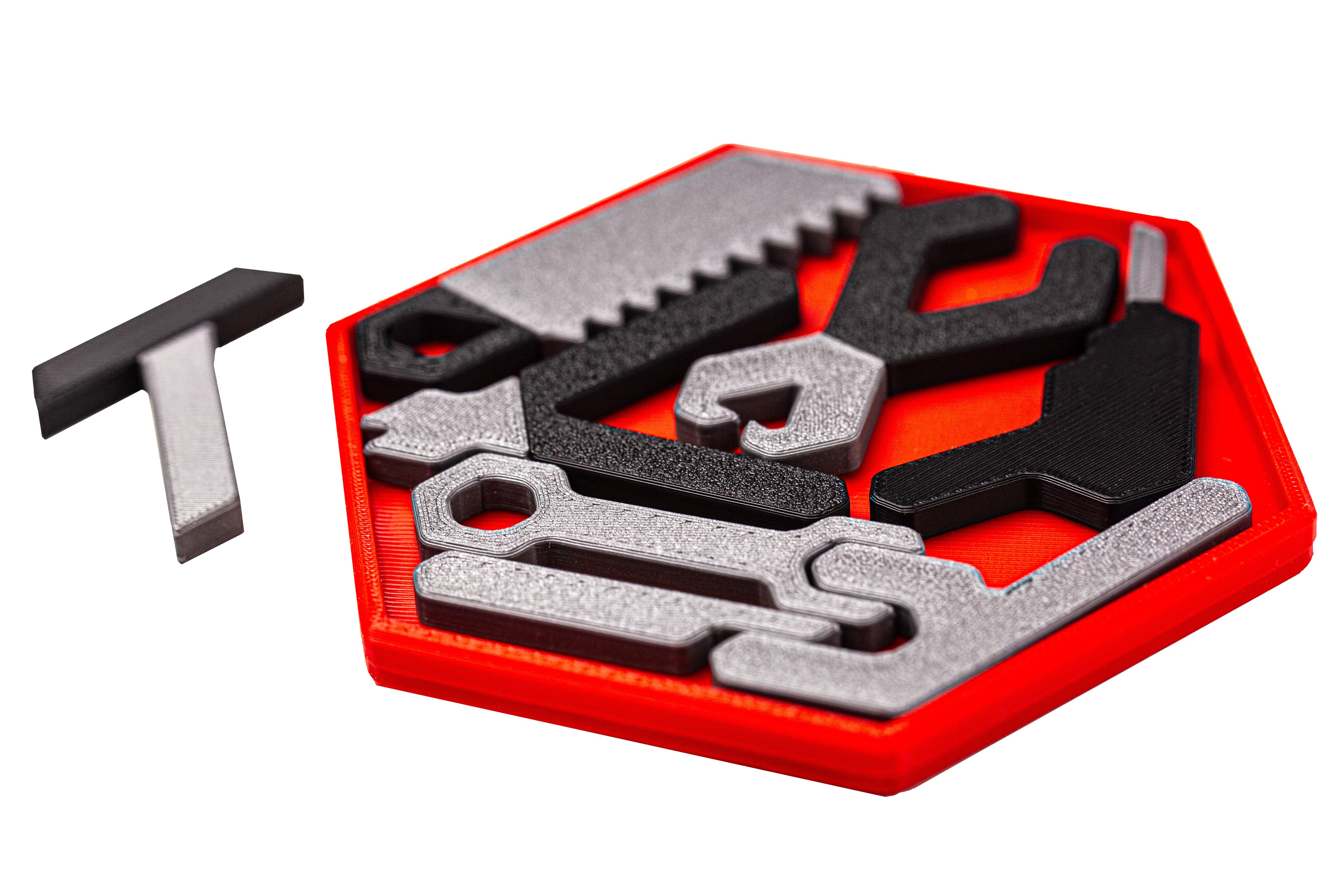 Tool Tray Puzzle – Tricky Packing Brain Teaser Gift for Mechanics & Puzzle Lovers