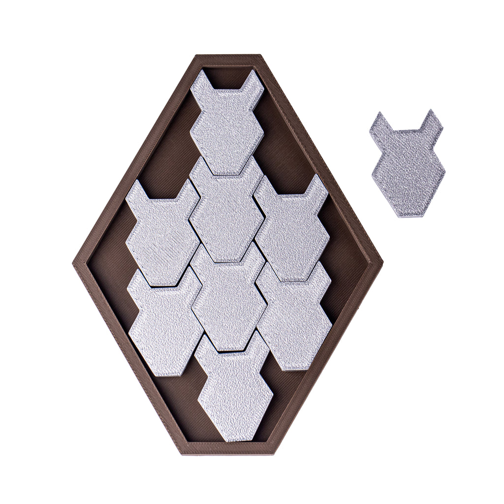 Viking Shield packing puzzle