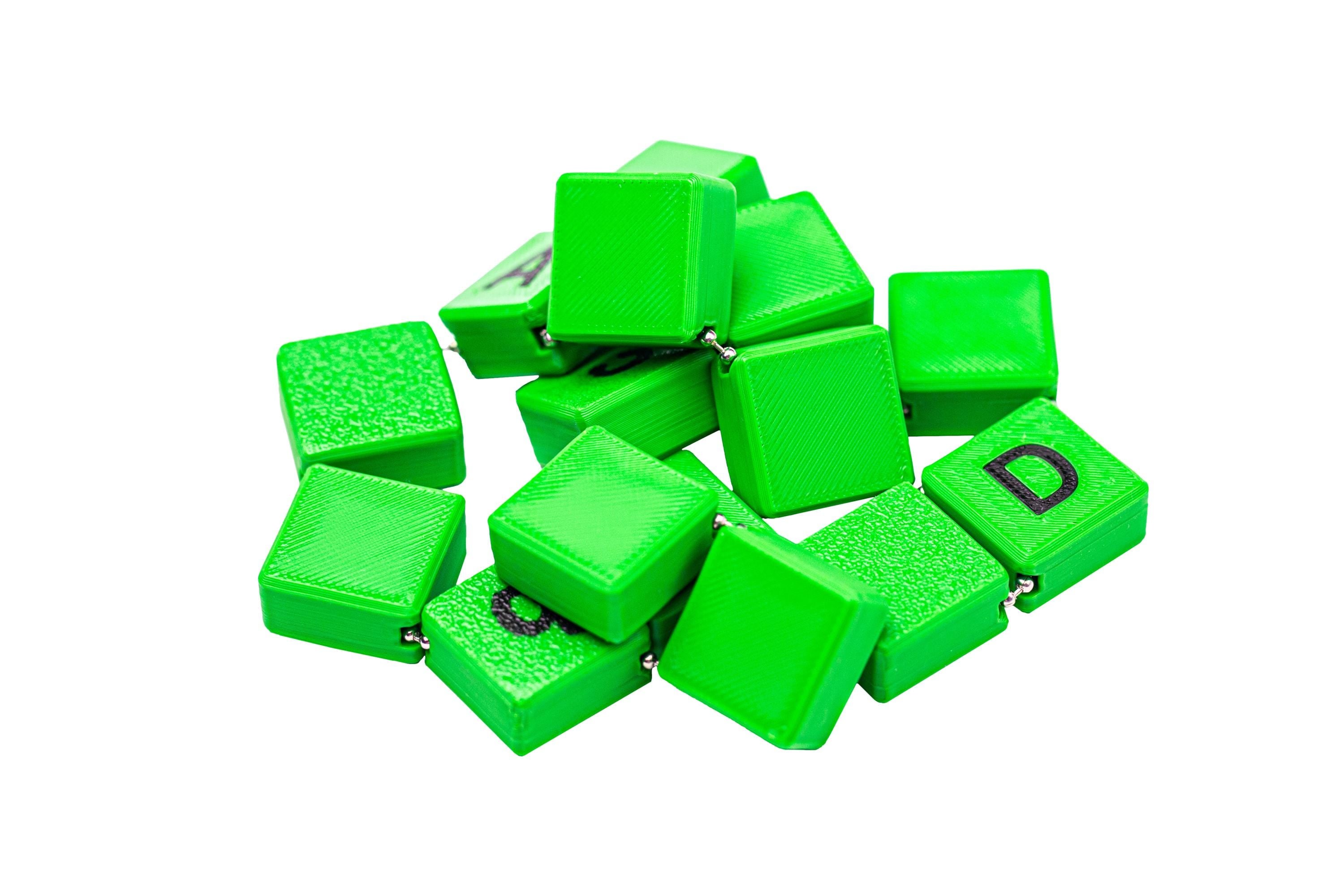 Chained Square. Can you fit the puzzle into a frame?