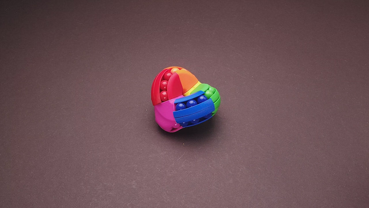 Rainbowlabacus Color Sorting Twisty Puzzle | Brain Teaser by Oskar van Deventer